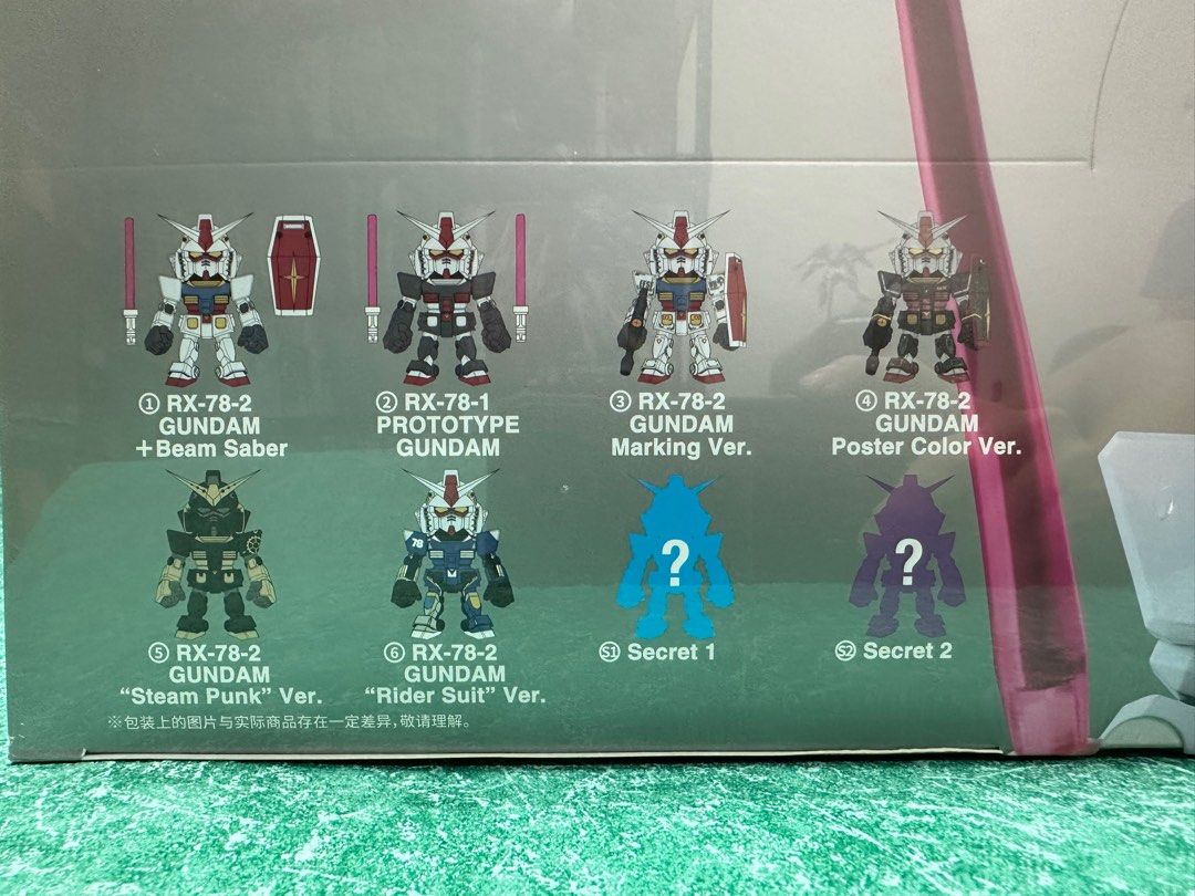 [PO] QMSV Mini RX-78-2 Gundam (Set of 8), Hobbies & Toys, Toys & Games ...