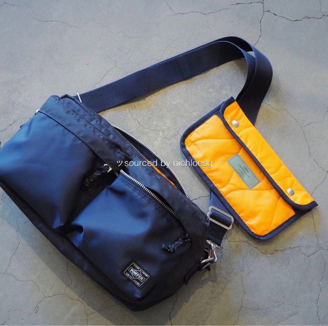 PORTER FORCE 2WAY WAIST BAG, Men's Fashion, Bags, Sling Bags on
