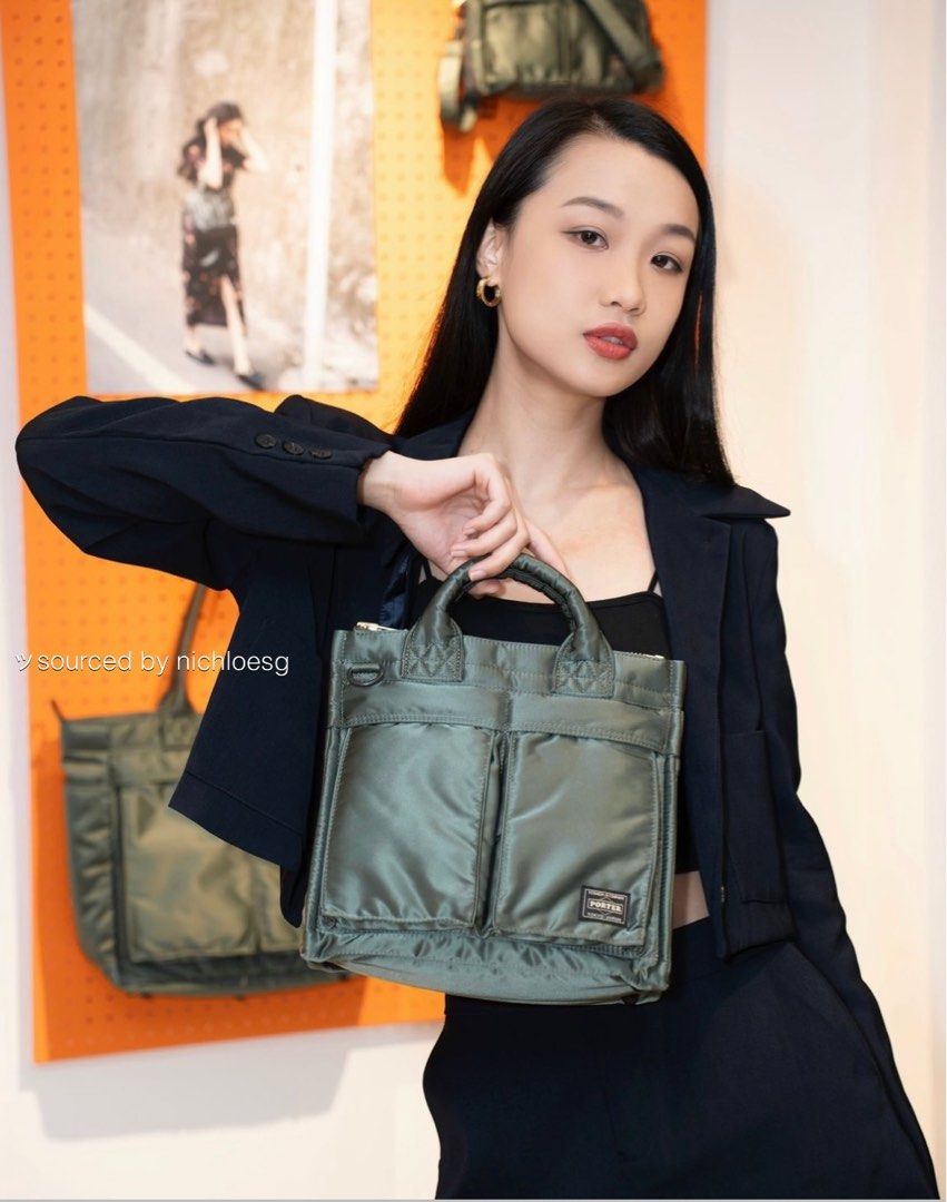 PORTER ALL NEW TANKER SQUARE TOTE BAG, Men's Fashion, Bags