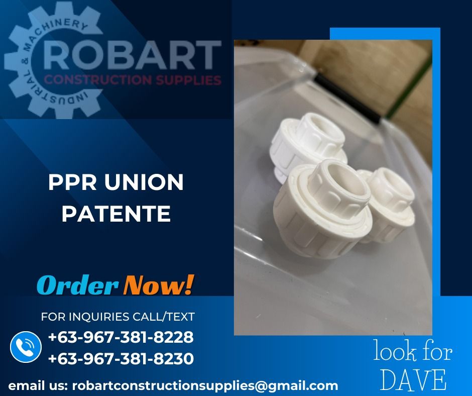PPR UNION PATENTE, Commercial & Industrial, Construction Tools ...
