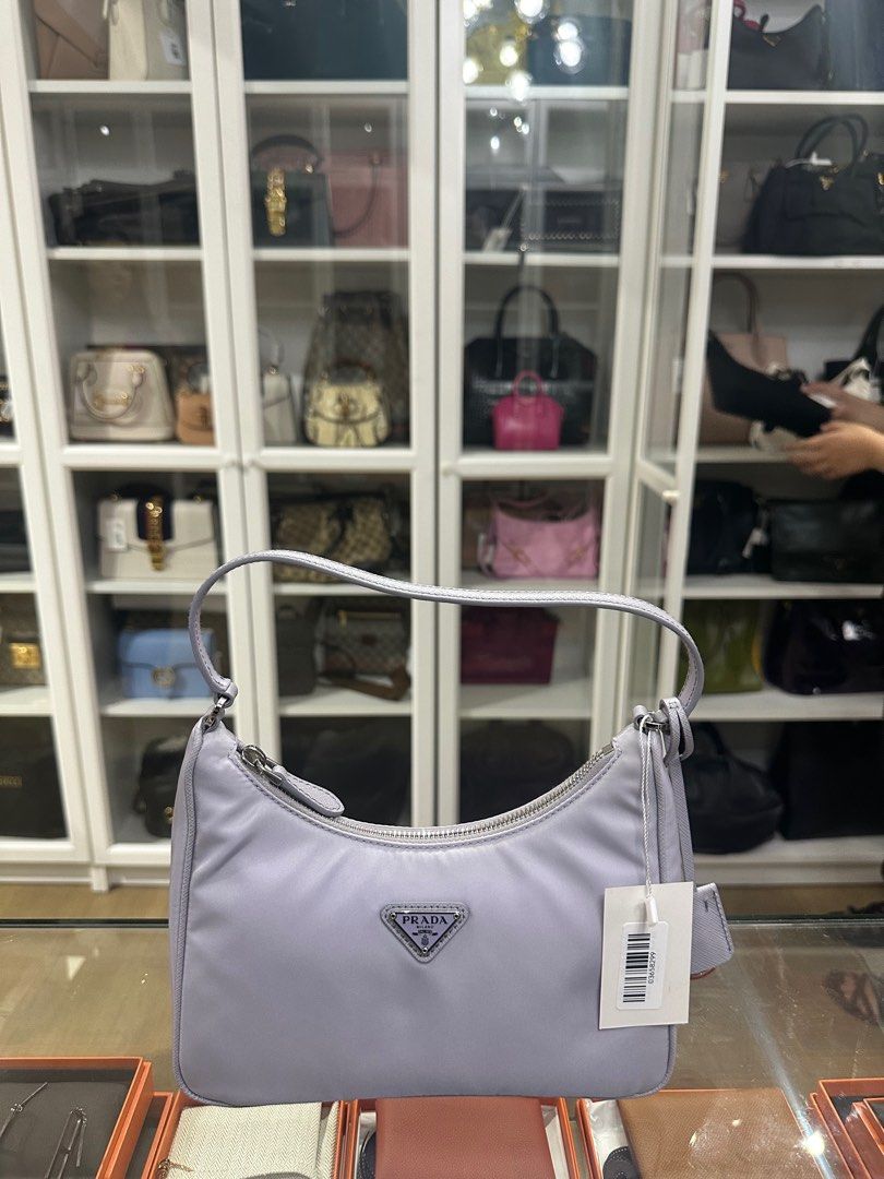 Prada 1NE204 Re edition 2005 Tessuto Saffiano Glicine Light Purple Luxury Bags Wallets on Carousell