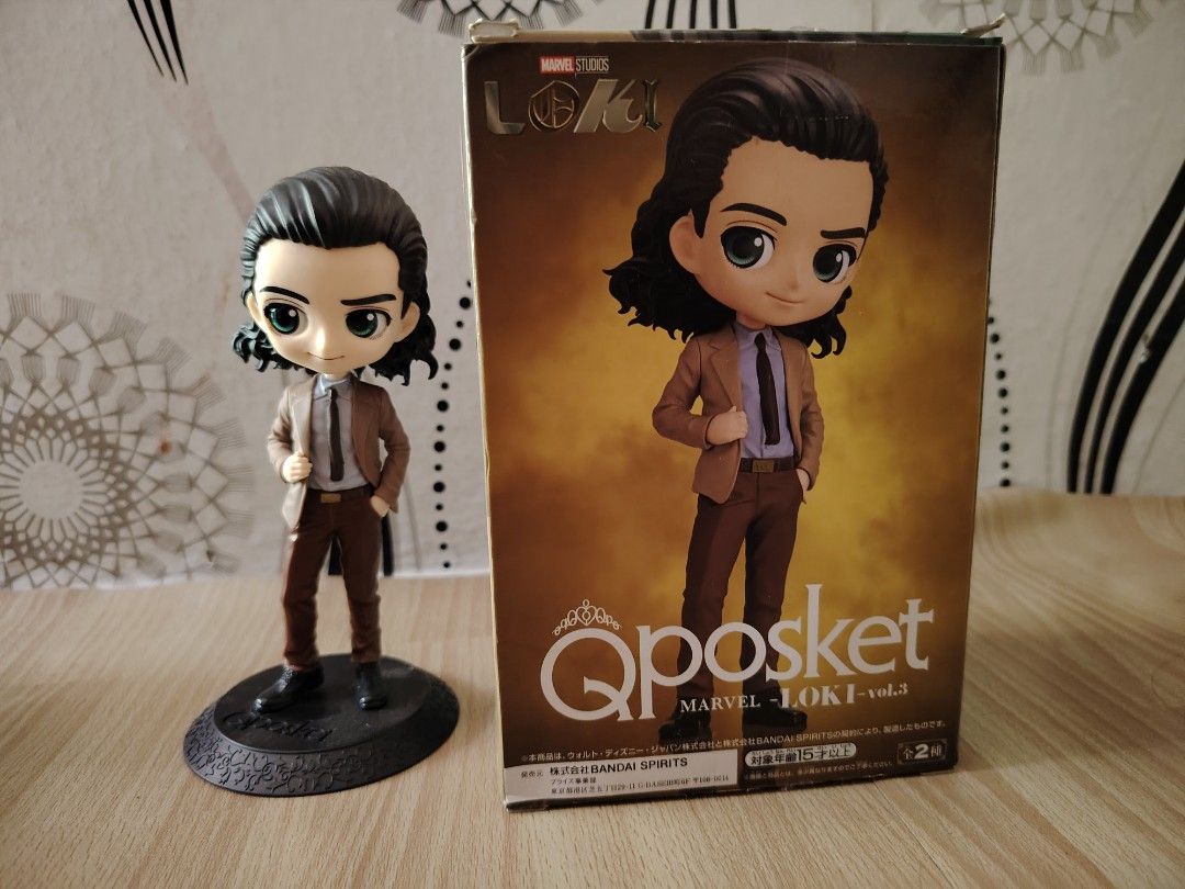 Qposket マーベル そばだて ロキ フィギュア MARVEL