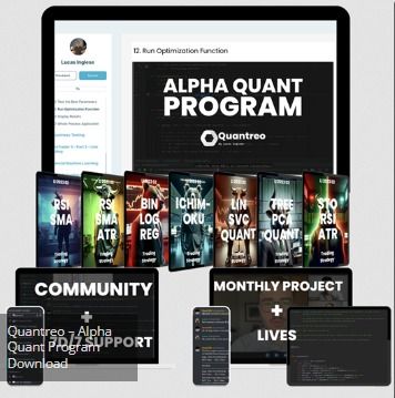 Quantreo – Alpha Quant Program (Category: CDs & DVDs) located in Klang. Submitted by free2live (Listing ID 1308525056, Image 1). Description: MY READY-TO-USE METHOD TO CREATE QUANT TRADING STRATEGIES … The program you need to create your first PROFITABLE trading bot in one month ! After this program, you will be able to create your own trading strategy from scratch using technical indicators or Machine Learning trading strategies. You will be abl