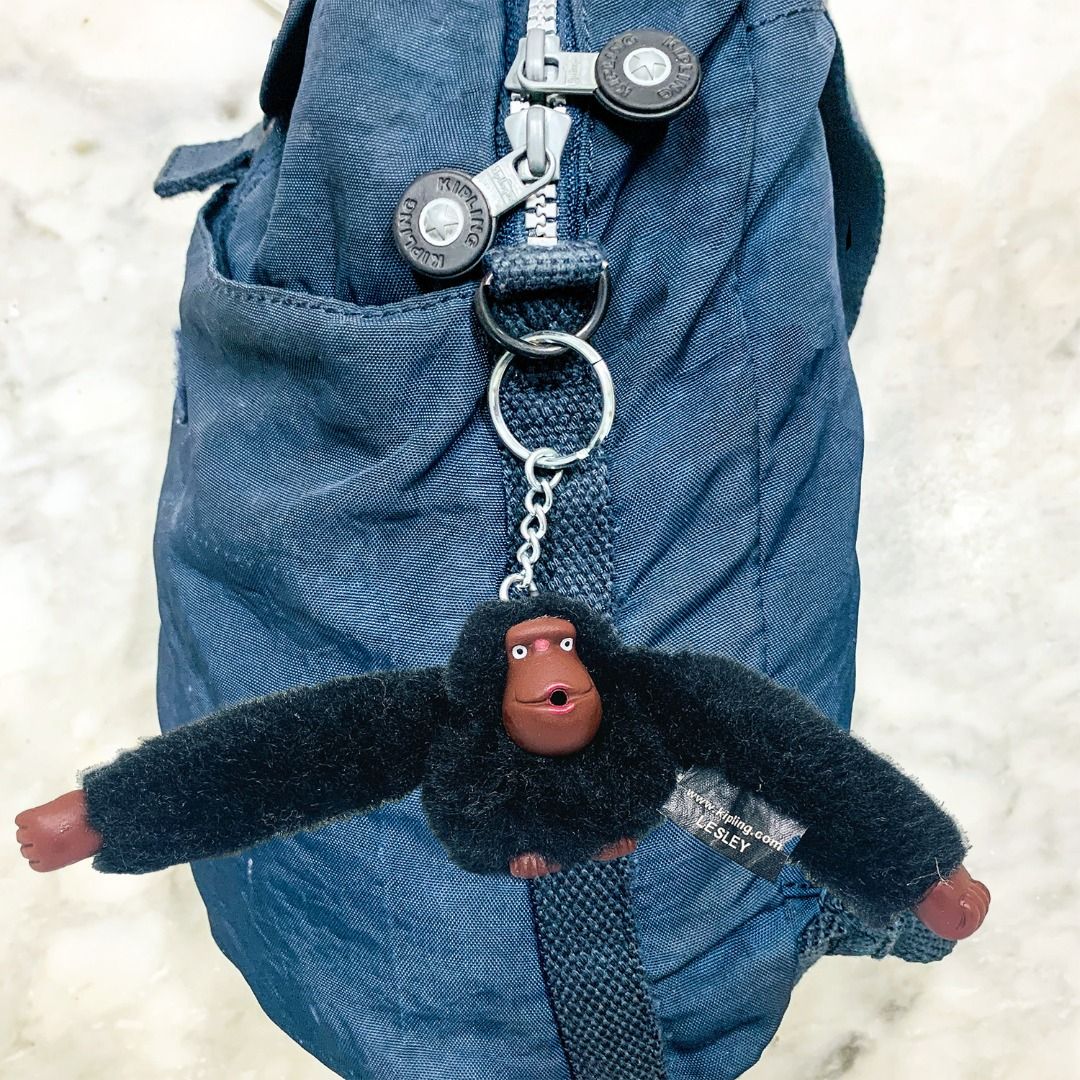 Furry monkey bag store