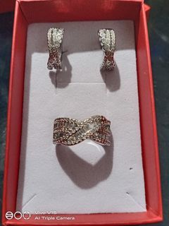 Ring and earring set