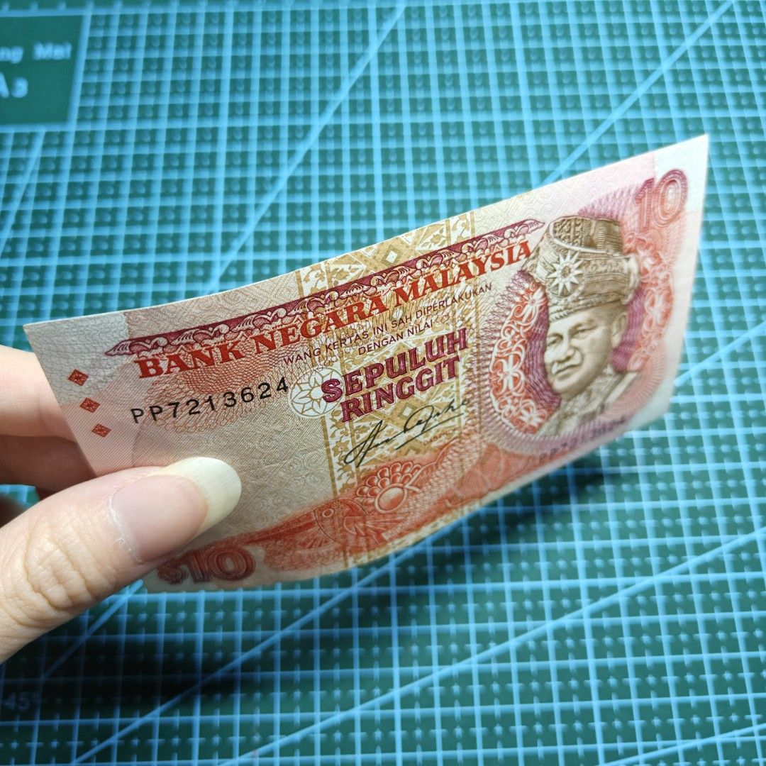 Rm10 RM10 Sepuluh Ringgit Malaysia Banknote 5th series【Haji Taha signed】PP7 ...