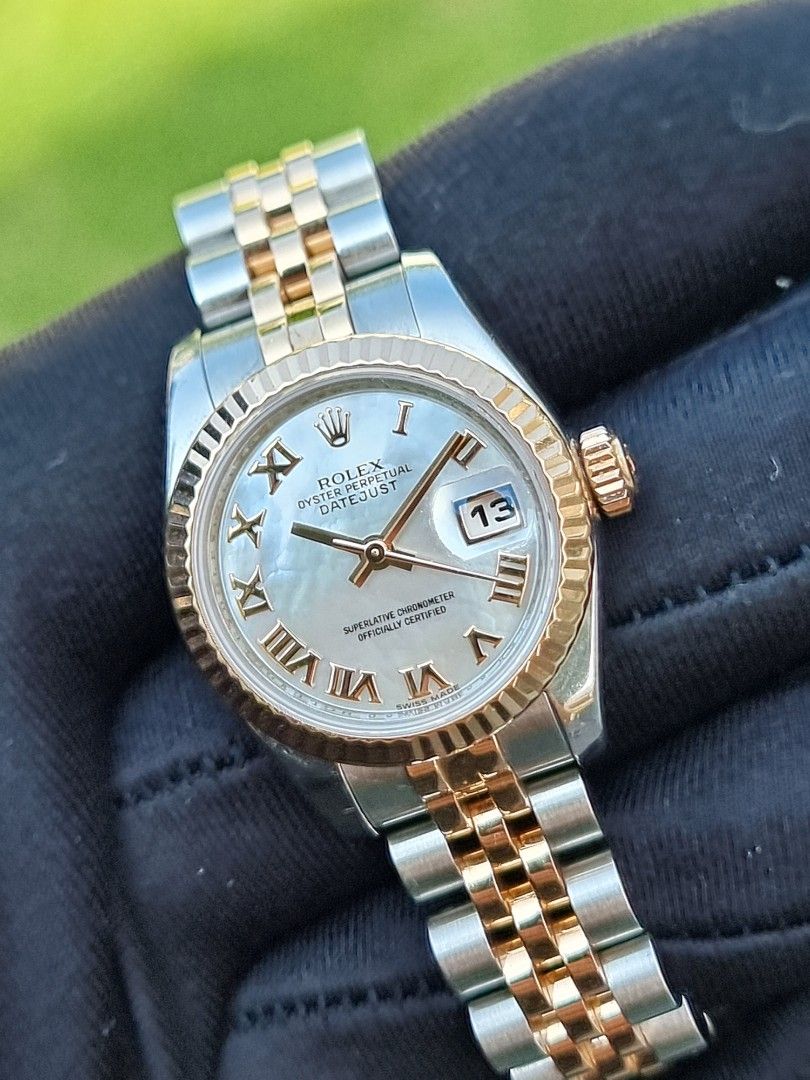 Rolex ever rose on sale