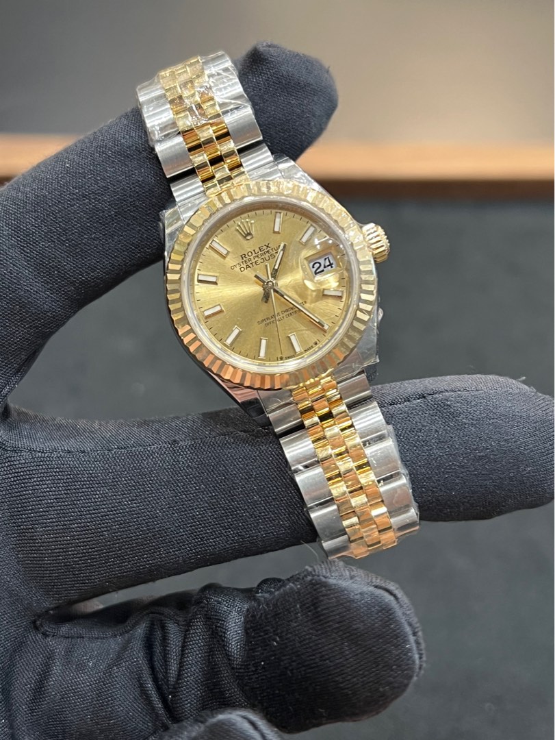 Ladies rolex datejust two tone top