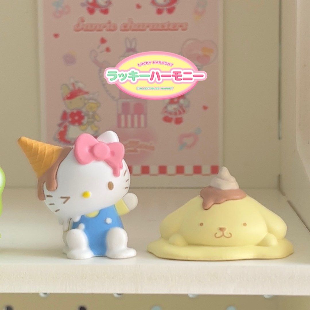 Sanrio Hello Kitty Pompompurin Ice Cream Gashapon, Hobbies & Toys, Toys ...