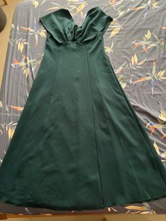 SHEIN Emerald Green day dress