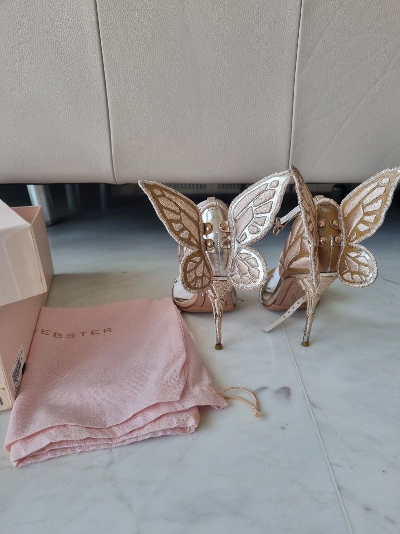 Sophia webster chiara rose gold on sale