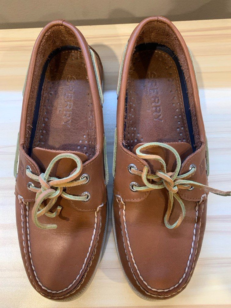 Sperry Top Sider Brown Leather Boat Shoes (Category: Casual Shoes) located in Taguig. Submitted by mid20springcleaners (Listing ID 1308542721, Image 3). Description: Sperry Topsider Boat Shoes ✅ Size US 9 Mens (Fits 9.5 Mens) ✅ Barely used, great condition - no issues.