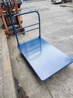 Steel Push Cart (Blue) Specs: B-9-009 600kg