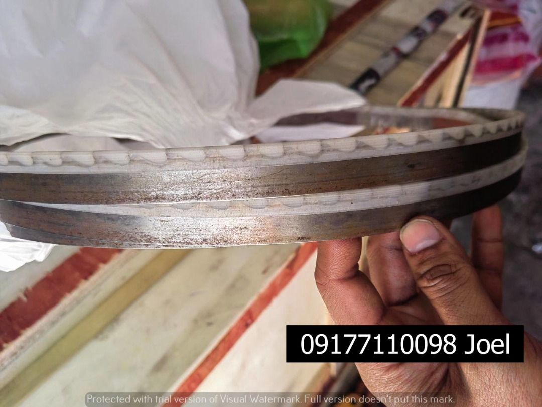 T 15309 - TORQ CARBIDE BANDSAW BLADE (Category: Construction Tools & Equipment) located in Manila. Submitted by joeyroque09 (Listing ID 1308563514, Image 2). Description: T 15309 - TORQ CARBIDE BANDSAW BLADE Specs: 19 X 3606MM BS470 .