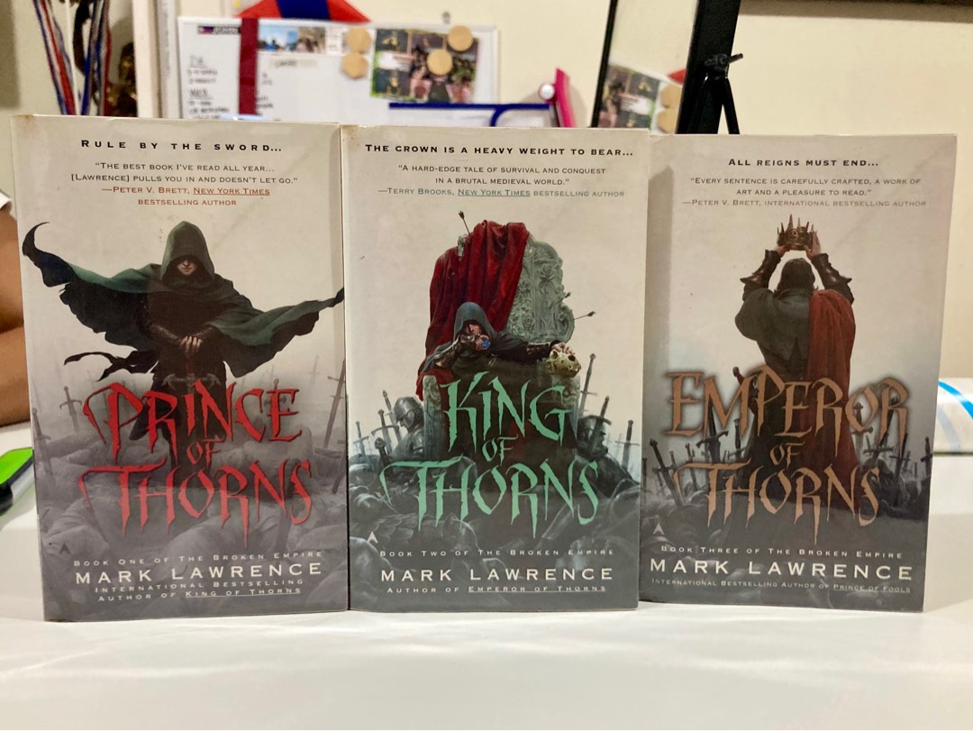 The Broken Empire Trilogy (Prince of Thorns), Hobbies & Toys, Books