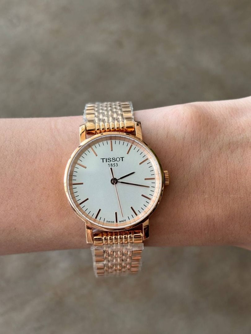 Tissot Everytime Rose Gold 30mm (Category: Women's Watches) located in Caloocan City. Submitted by cotnolair (Listing ID 1299350093, Image 2). Description: Embrace elegance with our Everytime Ladies’ watch in simple rose gold, blending timeless style with modern grace. ✨ Case size 30mm ☑️ Complete store packaging ☑️ 2-year warranty card.