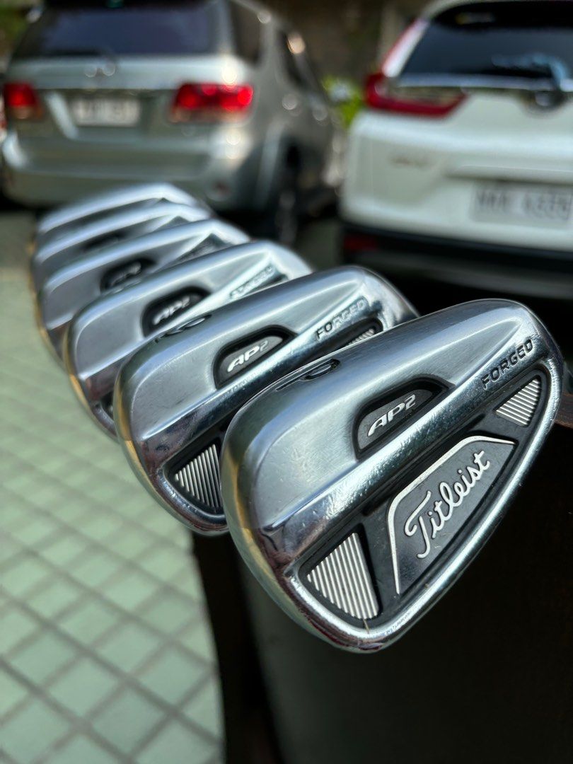 Titleist AP2 712 Golf Set with Adidas Bag (Category: Golf) located in Manila. Submitted by eclipse58 (Listing ID 1308489941, Image 2). Description: COMPLETE Titleist AP2 712 Golf Set ✅️ 5-9 Irons, Pitching Wedge & Sand Wedge ✅️ Yamaha Inpres X Driver, AMC Blaster X 5, 7 & 9 Hybrid ✅️ Sword Putter & Adidas Golf Bag ✅️ Original True Temper Dynamic Gold Steel Shaft & Grips ✅️ Very good condition & NO ISSUES Selling Price: 31,980 Location: Quezon Cit