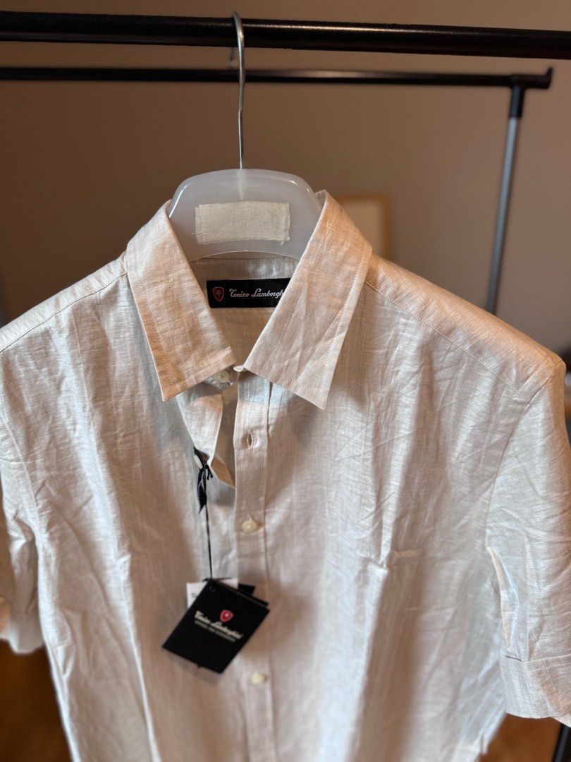 Tonino Lamborghini Linen Shirt (Category: Tshirts & Polo Shirts ) located in San Juan City. Submitted by aa81818 (Listing ID 1308532186, Image 2). Description: Fixed price. See price tag to compare. Italian linen.