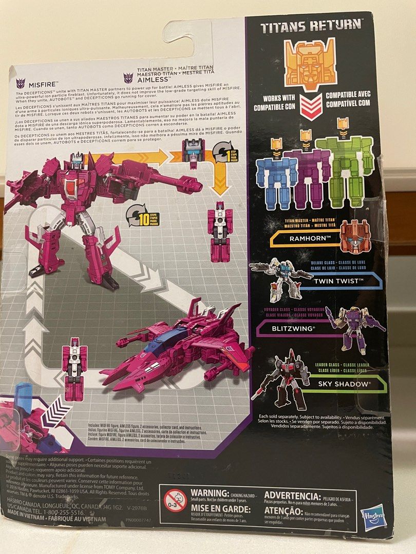 Transformers Titans Return Misfire, Hobbies Toys, Toys Games