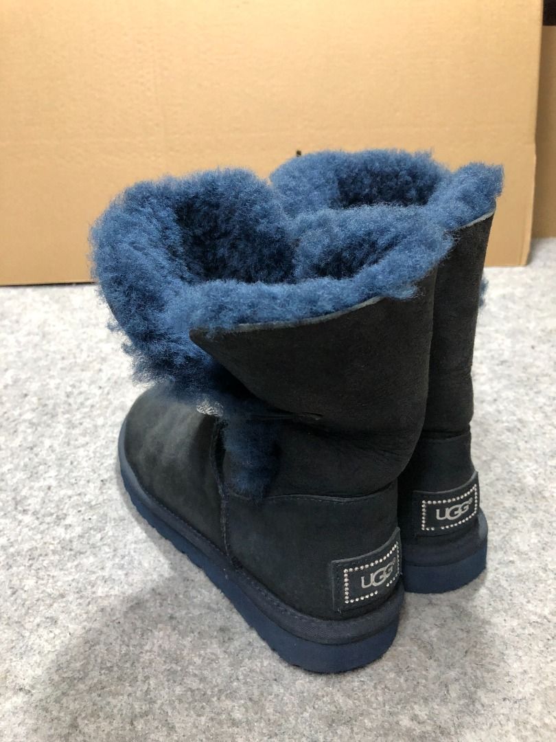 Navy ugg boots sale store