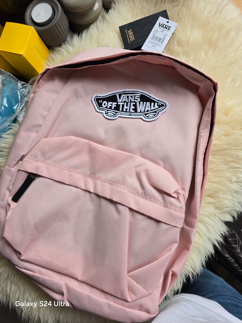 Baby pink vans bag outlet