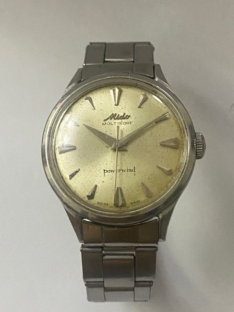Vintage mido multifort powerwind top