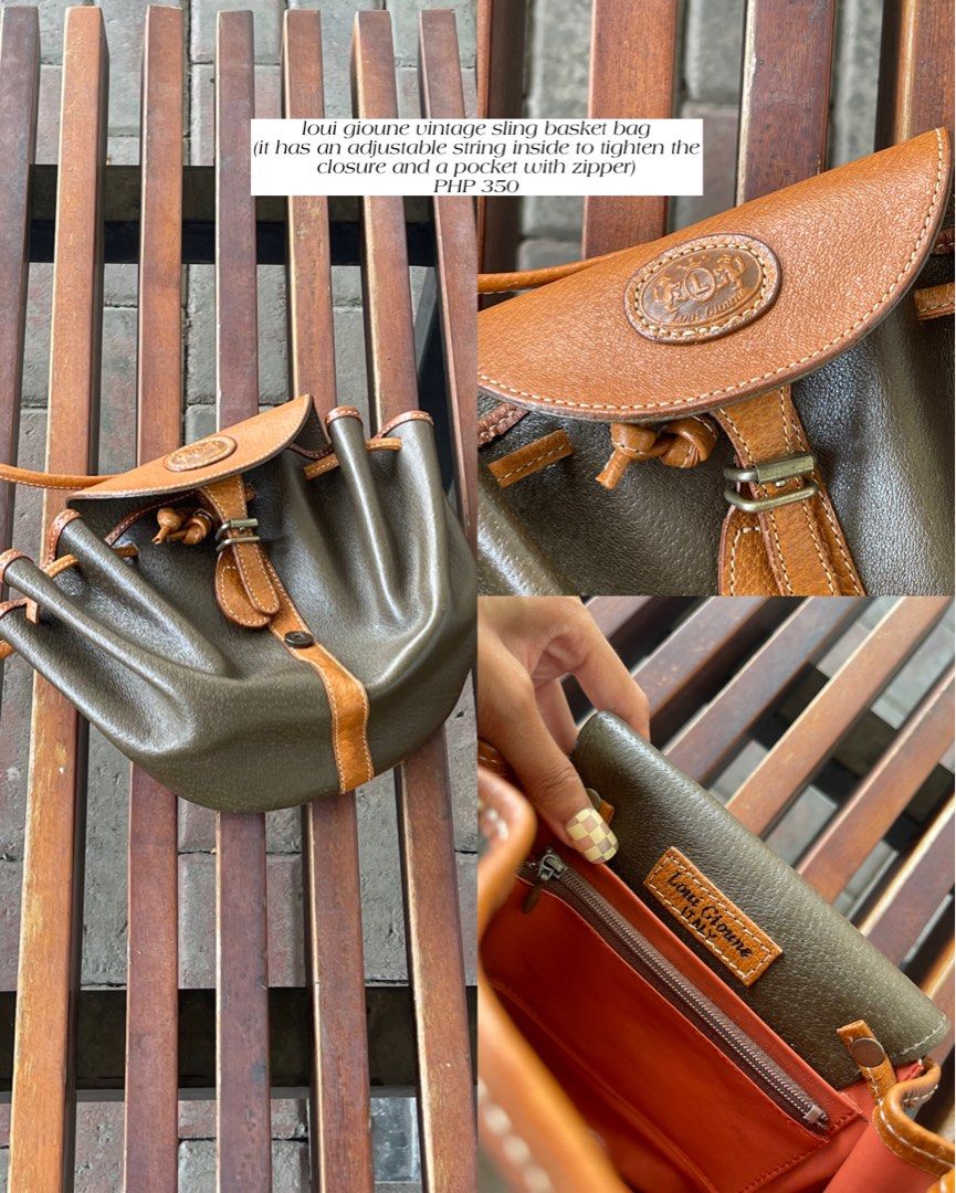 Vintage Basket Bag Women s Fashion Bags Wallets Cross body Bags on Carousell
