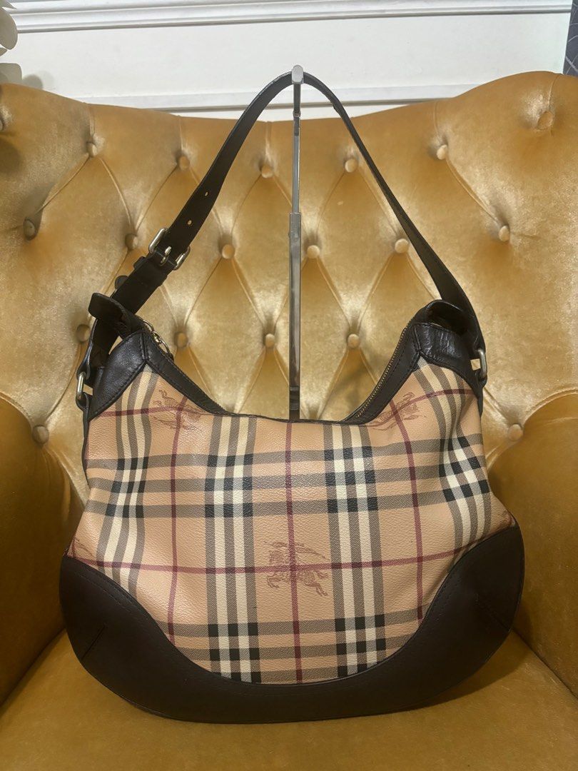Burberry vintage hobo bag clearance