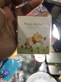 Winnie the pooh keychain compact mirror