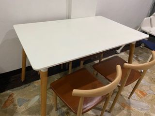 Wooden nordic Dining table