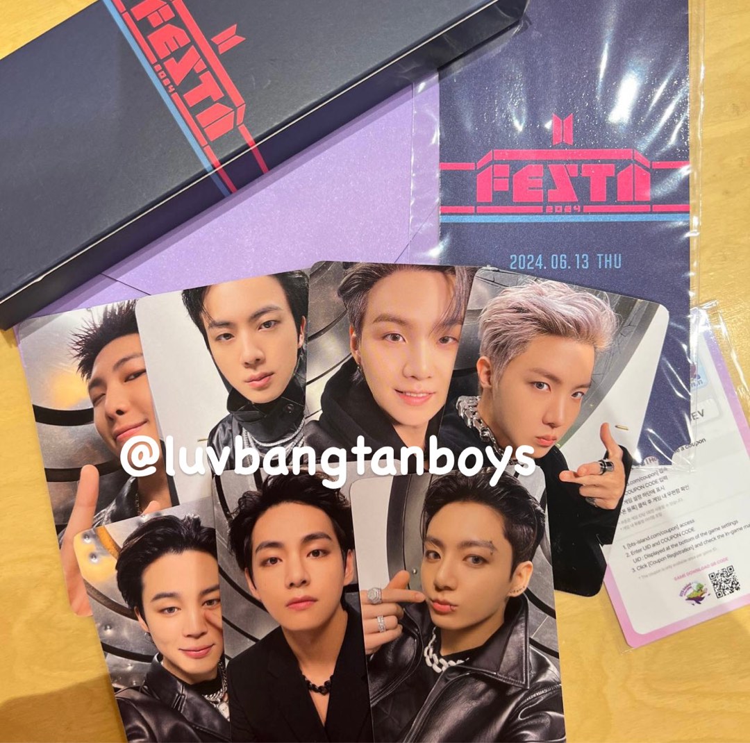 BTS FESTA 2024 ARMY ZONE11周年 限定トレカ7枚 【公式通販】