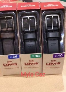 SALE! 100% Authentic Levi's Men's Casual Leather Belt