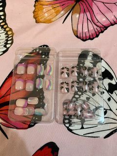 2 sets of fake nails, bundle for 75 (no box)
