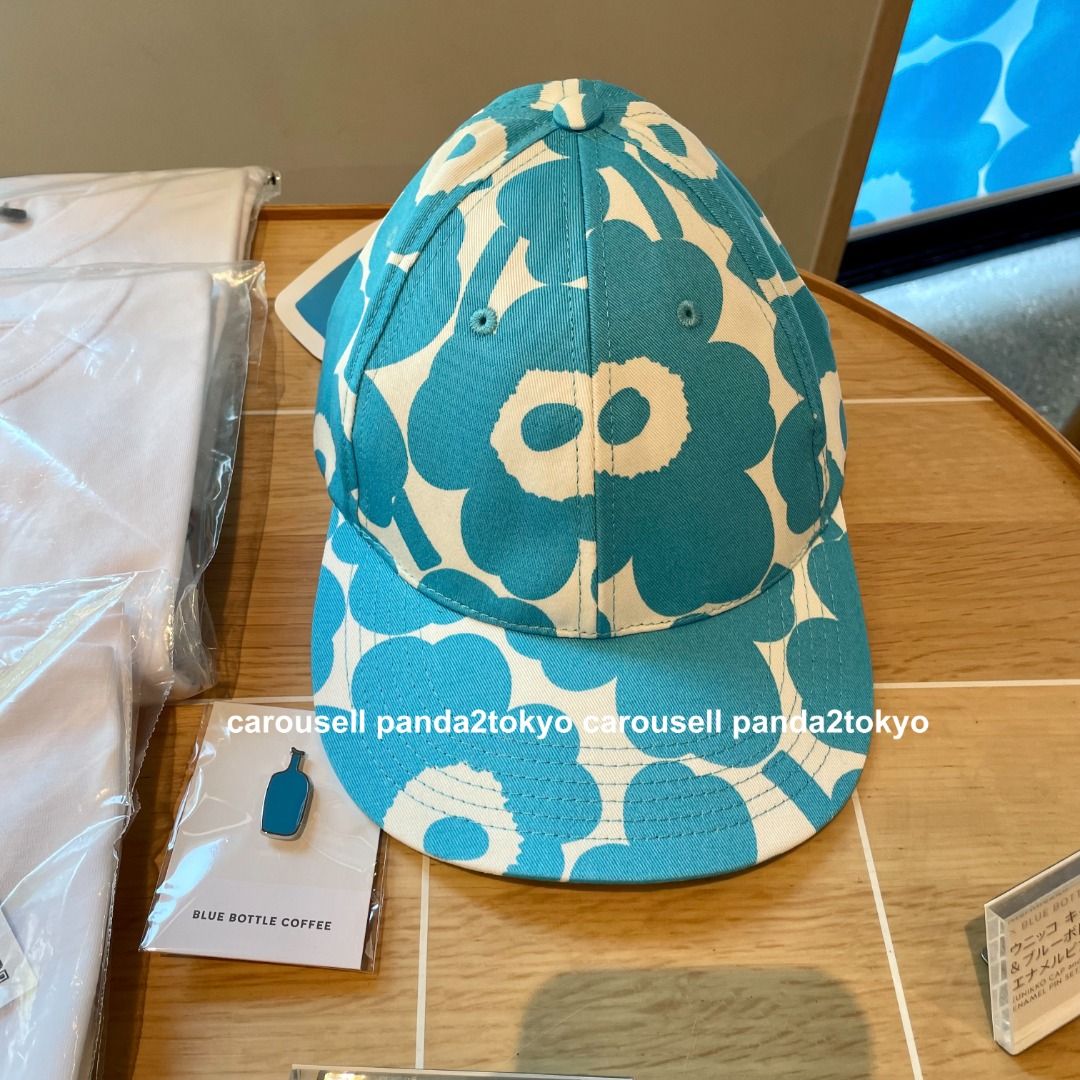 新品 marimekko blue bottle coffeeキャップ（ブルーボトル
