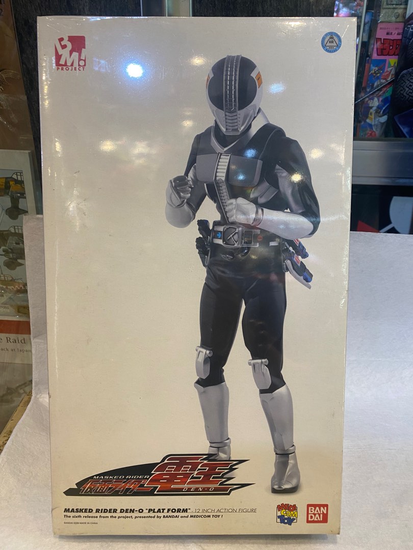 全新 未開封，Medicom kamen rider Den-o 空白電王 月台形態 1/6 RAH 12吋, 興趣及遊戲, 玩具 & 遊戲類 ...