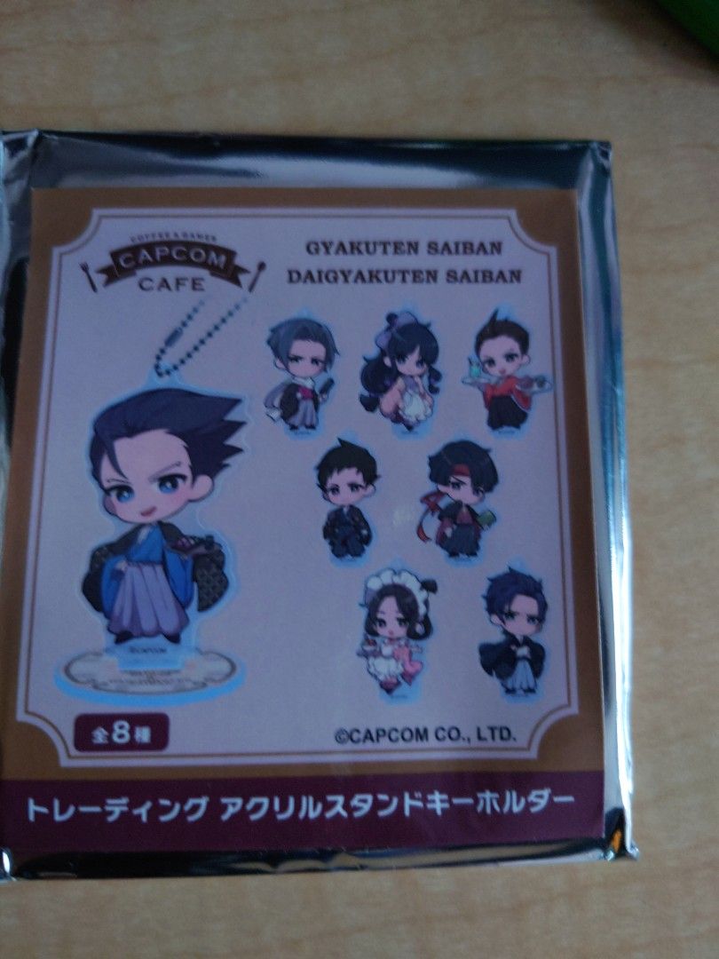 ace attorney capcom cafe acrylic standee, Hobbies & Toys, Memorabilia ...