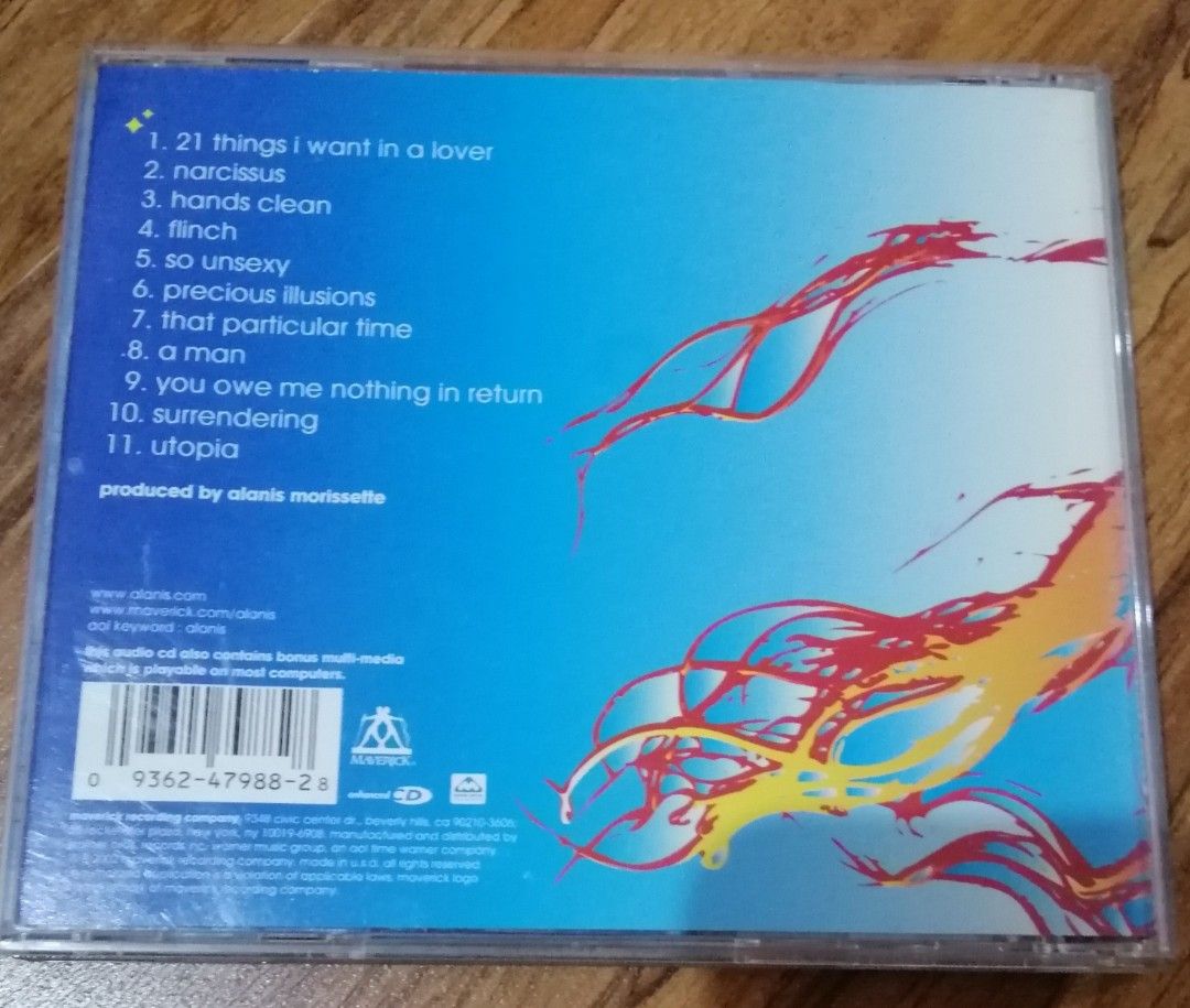Alanis Morissette Under Rug Swept (Category: CDs & DVDs) located in Quezon City. Submitted by goldencity1964 (Listing ID 1308786621, Image 2). Description: Selling this preloved Alanis Morisette CD.... Under Rug Swept Original USA pressed CD Year 2002.