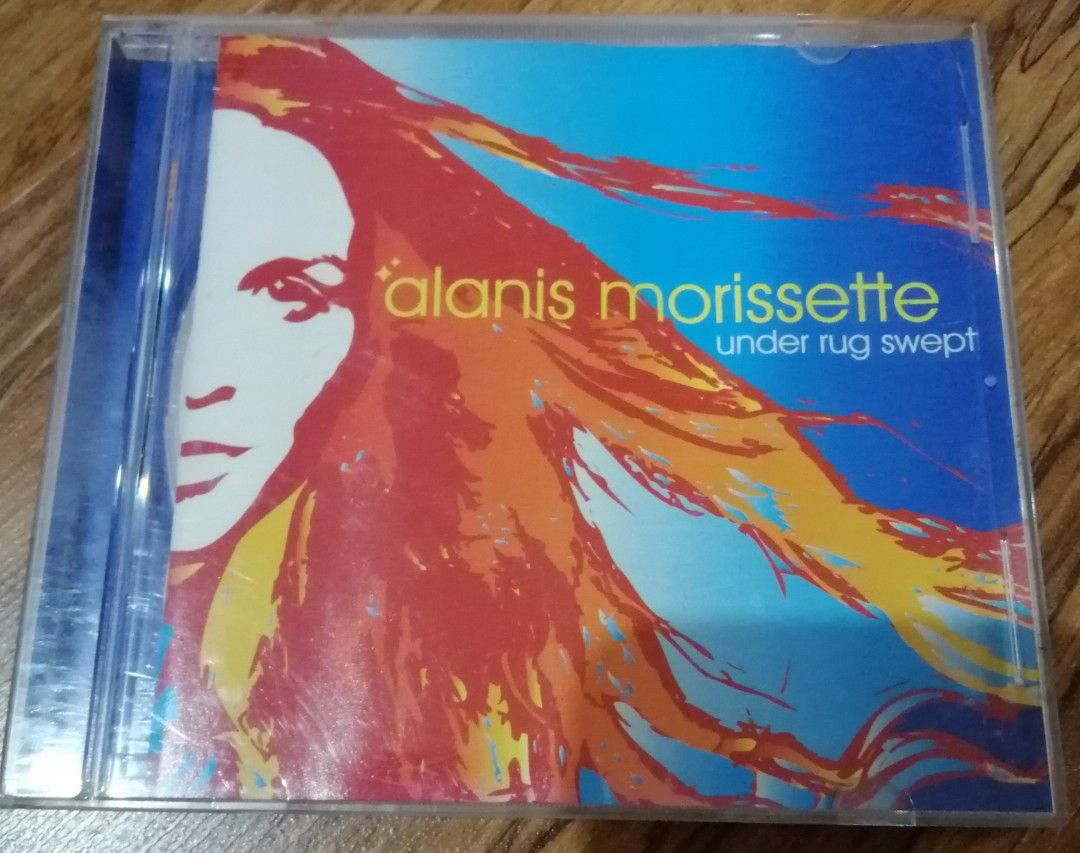 Alanis Morissette Under Rug Swept (Category: CDs & DVDs) located in Quezon City. Submitted by goldencity1964 (Listing ID 1308786621, Image 1). Description: Selling this preloved Alanis Morisette CD.... Under Rug Swept Original USA pressed CD Year 2002.