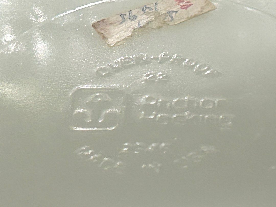 Anchor Hocking plates (Category: Dinnerware & Cutlery) located in Cebu City. Submitted by houseofprague (Listing ID 1308776565, Image 2). Description: not used displayed, Made in USA .