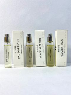 (Free SF) Authentic By redo  Bal D’ Afrique Blanche Gypsy Water La Tulipe edp 12ml Sample Perfumes