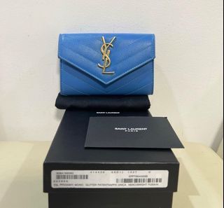 Authentic YSL Card holder wallet