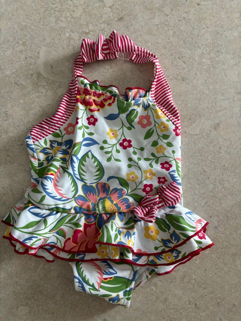 Baby swimsuit 0 3months Monsoon Babies Kids Babies Kids Fashion on Carousell