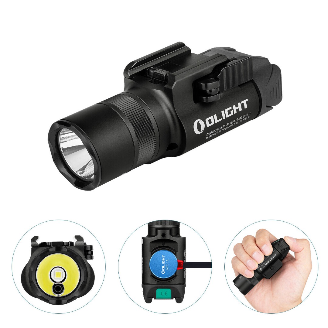 Baldr Pro R Rechargeable Tactical Light with Green Laser, Furniture ...