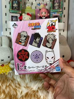 Bandai Naruto Shippuden Rubber Coaster (Sealed)