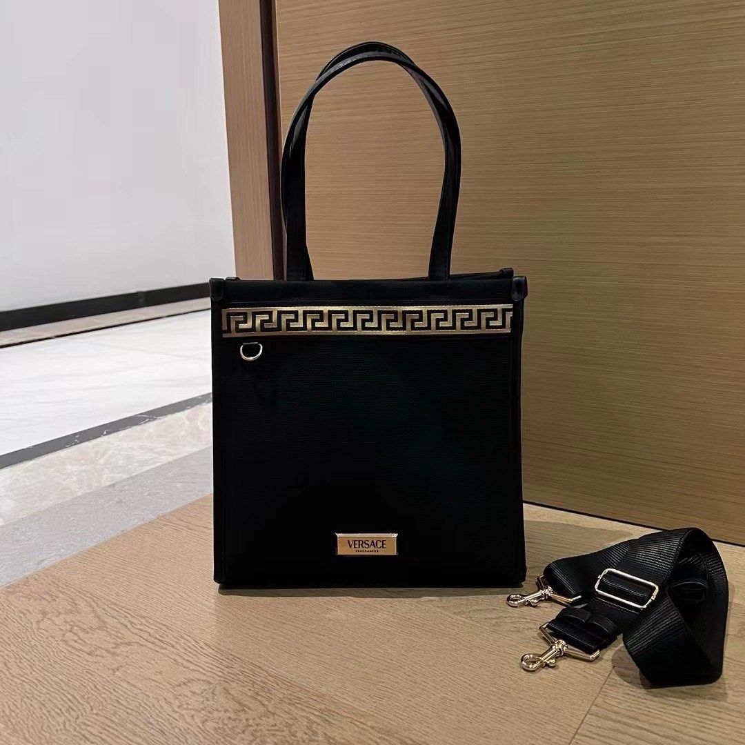 Versace Beauty Gold Tote Bag Crossbody Bag Women s Fashion Bags Wallets Tote Bags on Carousell