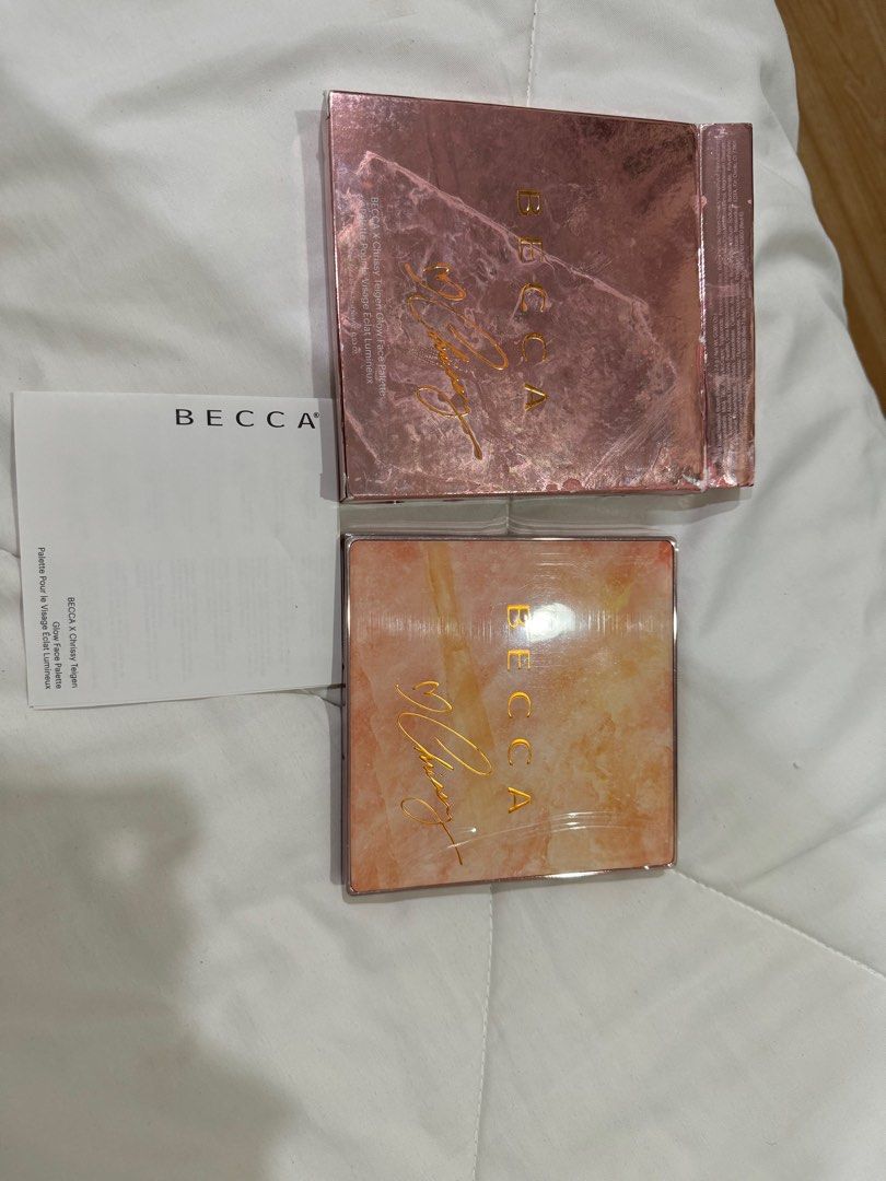 Becca Chrissy Teigen Glow Face Palette (Category: Makeup) located in Quezon City. Submitted by carlysd (Listing ID 1308792613, Image 3). Description: Brand New. Unused Blush and contour palette makeup My fave go to make up 🥰.