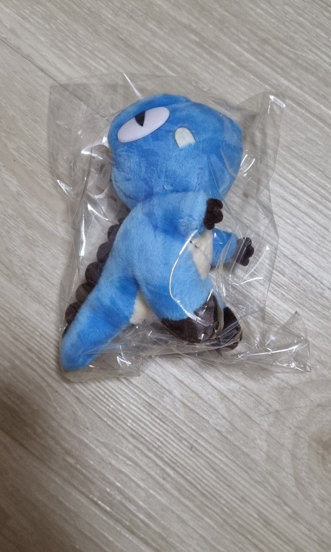 Blue Dinosaur Bag Charm