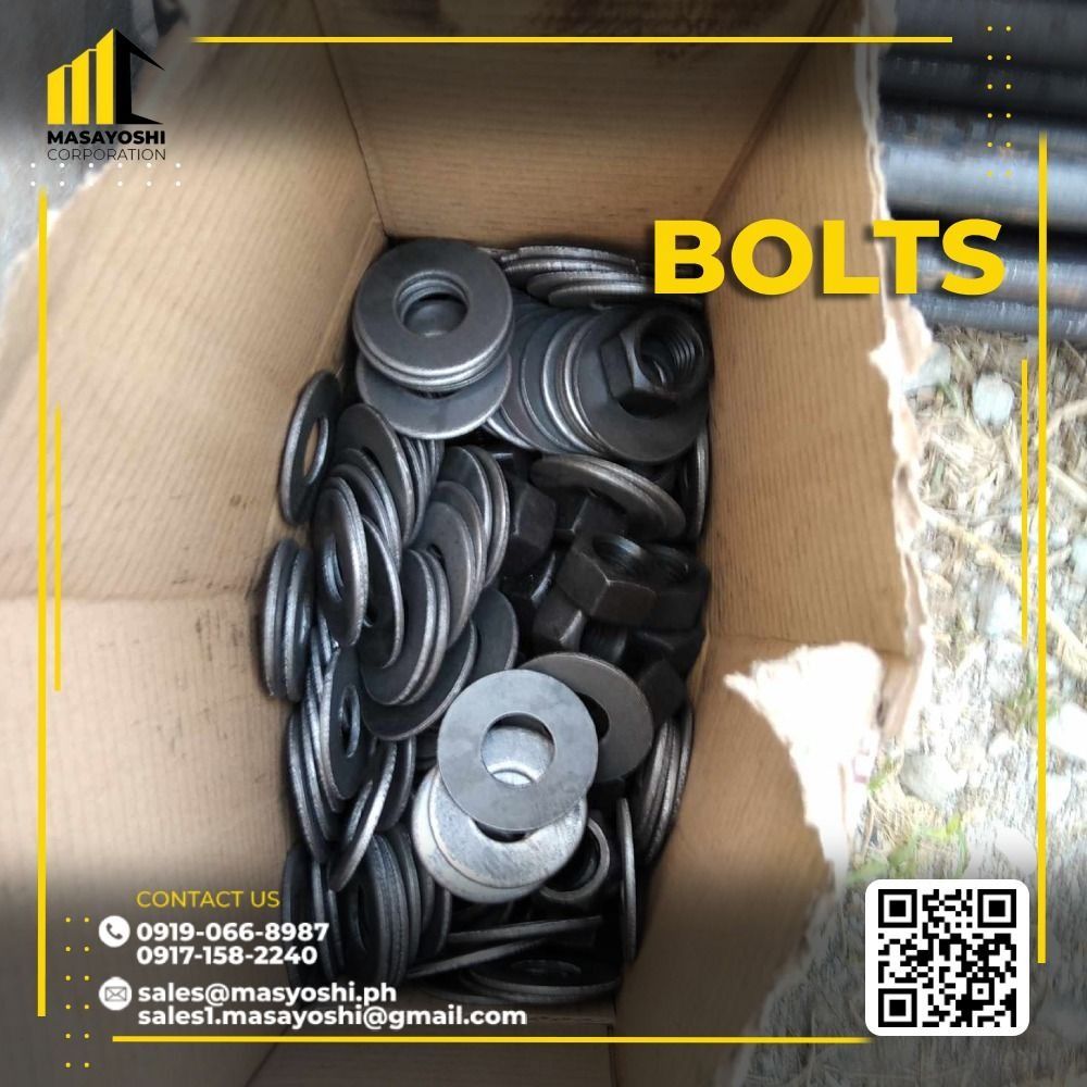 Bolt I Beam Base plate Sagrod Hot Dip Bolt Nut Washer