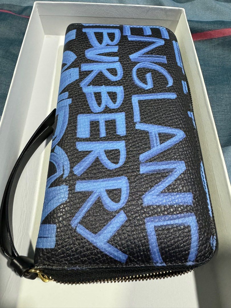 Burberry wallet graffiti cheap