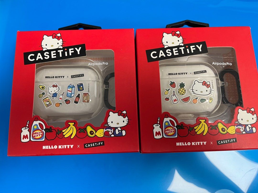 casetify hello kitty airpod pro case, 音響器材, 其他音響配件